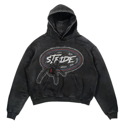 STRIDE | V1 Black Spider Hoodie